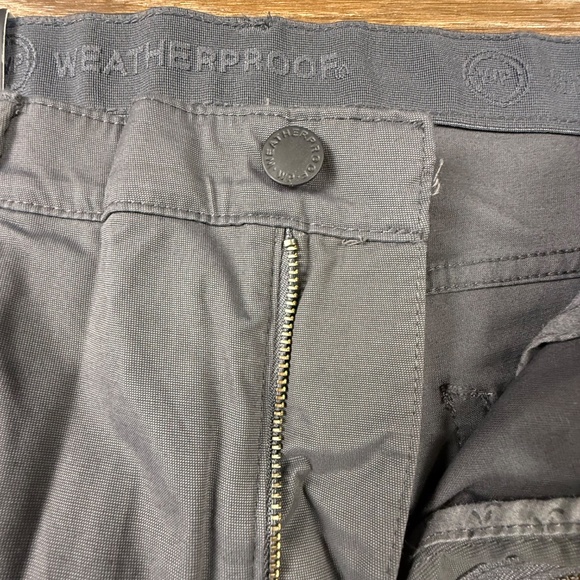 Weatherproof Men's Travel pants Forged Iron 36x30 NWT Work Pants, Flat Front - Picture 5 of 9